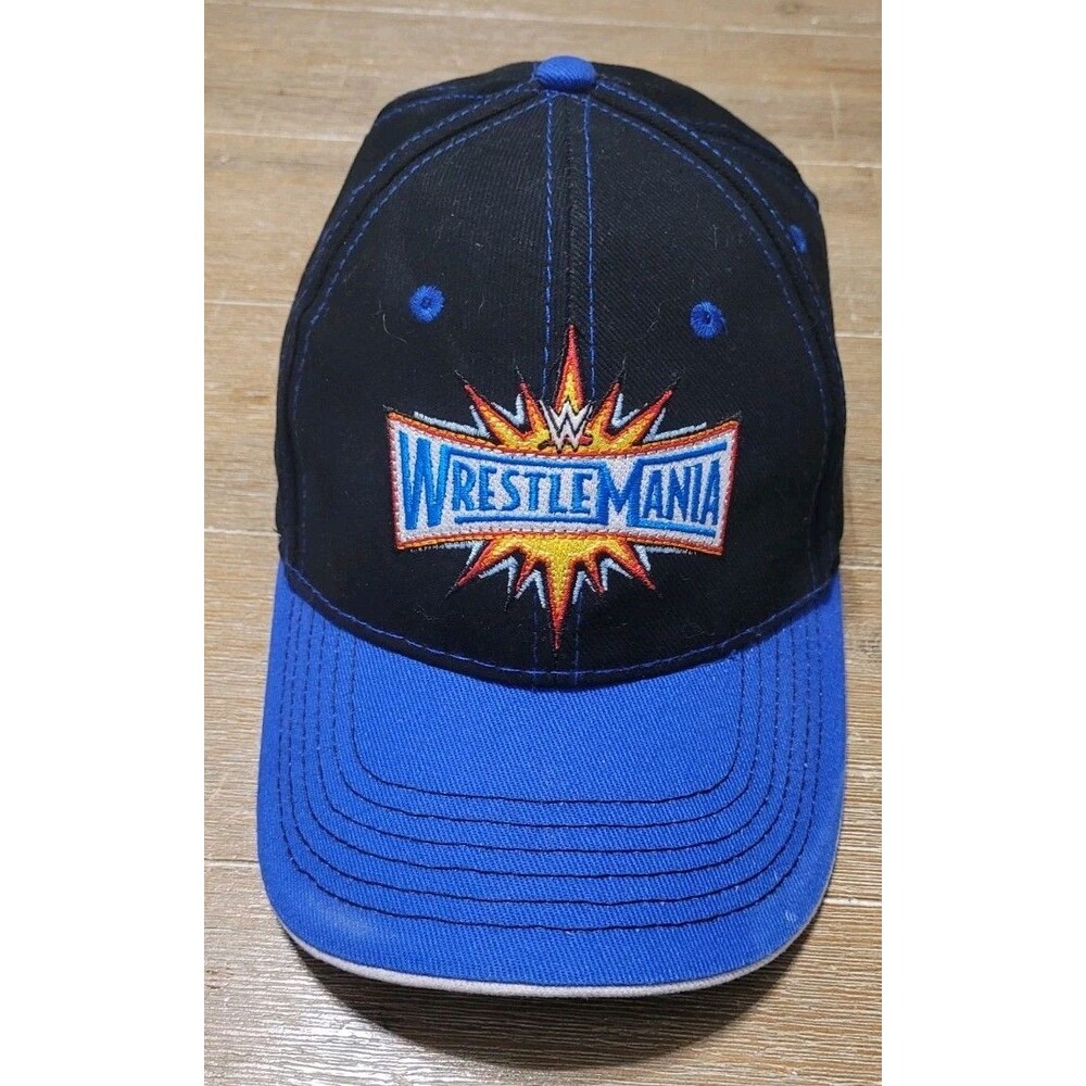 Licensed WWE Wrestlemania 33 Baseball Hat Adjustable 2017 Cap Wrestling